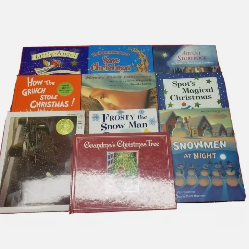 Children’s Christmas Books lot of 10 Hardcover Fro